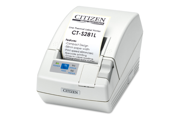 CT-S281L小型票据二维码打印 